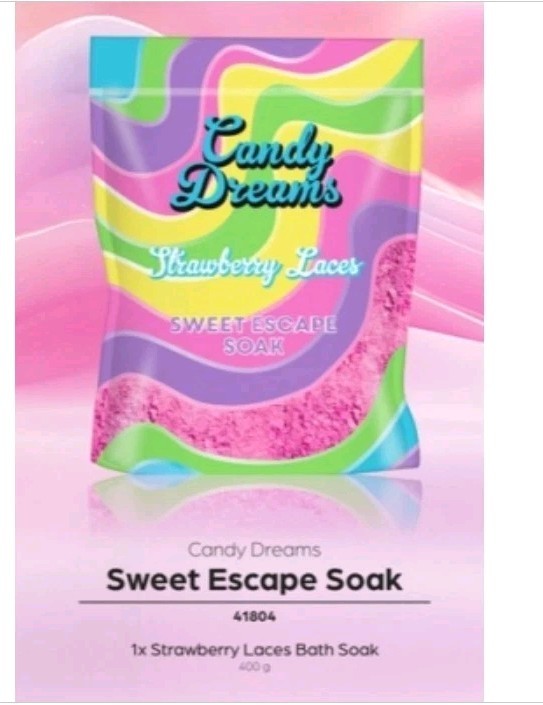 CANDY DREAMS SWEET ESCAPE SOAK – Bubble Bath - Bath Soak 