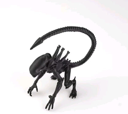 3D Printed 1/18 Alien Action Figure - Extra-terrestrial Xenomorph Model