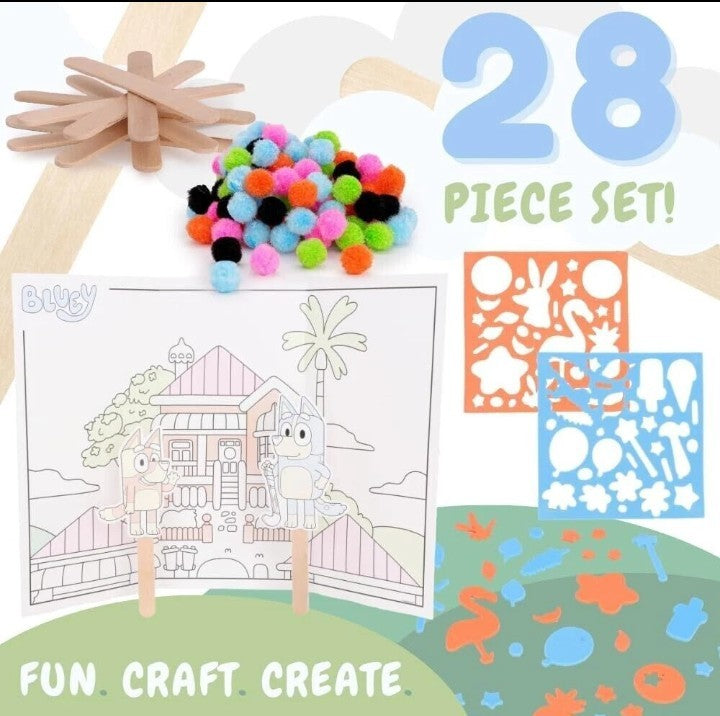 BLUEY CRAFT BUCKET ACTIVITY SET -