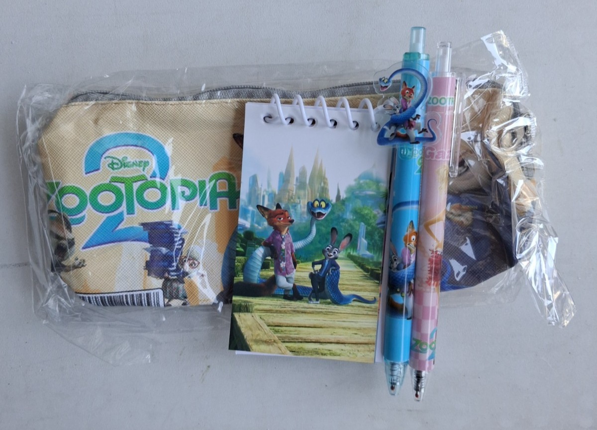 Disney Zootopia 2 Stationery Set Party Favours – Choose Your Colour!
