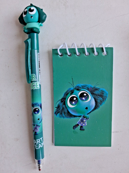 Disney Pixar Inside Out 2 Mini Notebook & Pen Sets • Choose Your Mood!
