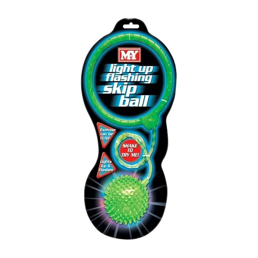 Kids Light Up Skip Ball Jumping Ankle Hoop Ring Light Up Outdoor Toy 
