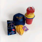 Fun Play Bundle 2 - Sand Bucket And Spade - Wonder Woman Hat - Scented Ball