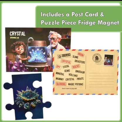 STEAM Educational Science Kits Activity Set - Crystals Science 