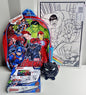 Marvel Bundle - Felt Picture - Puzzle - TY Teddy - Avengers Back Pack