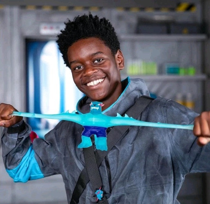 MrBeast Lab Stretchy Heroes Goo Jit Zu Hero Hypercharged Legendary Icon Panther 