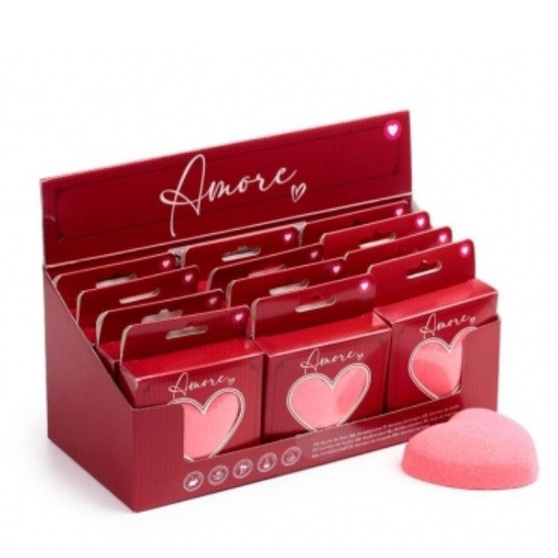 ADORABLE HEART SHAPED BATH BOMB