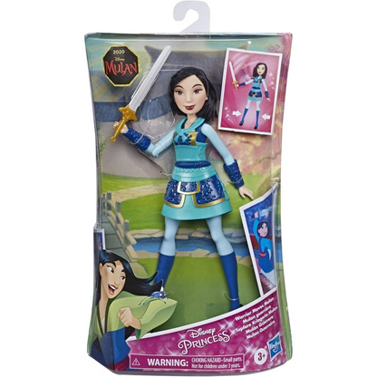 New Hasbro Disney Princess Warrior Movie Action Figure: Mulan