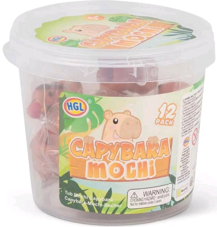 12 PACK CAPYBARA MOCHI TUB