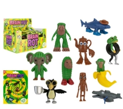 Italian Brainrot Tung Sahur Figure Toy Figures  Popular Kids Toy 