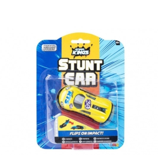 Speed Kings Metal Body Stunt Car - Pull Back Action & "Flips on Impact!"