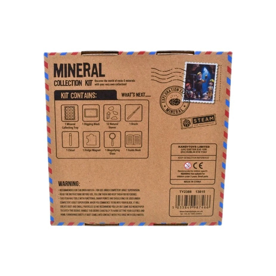 STEAM Educational Science Kits Activity Set - Mineral Science 