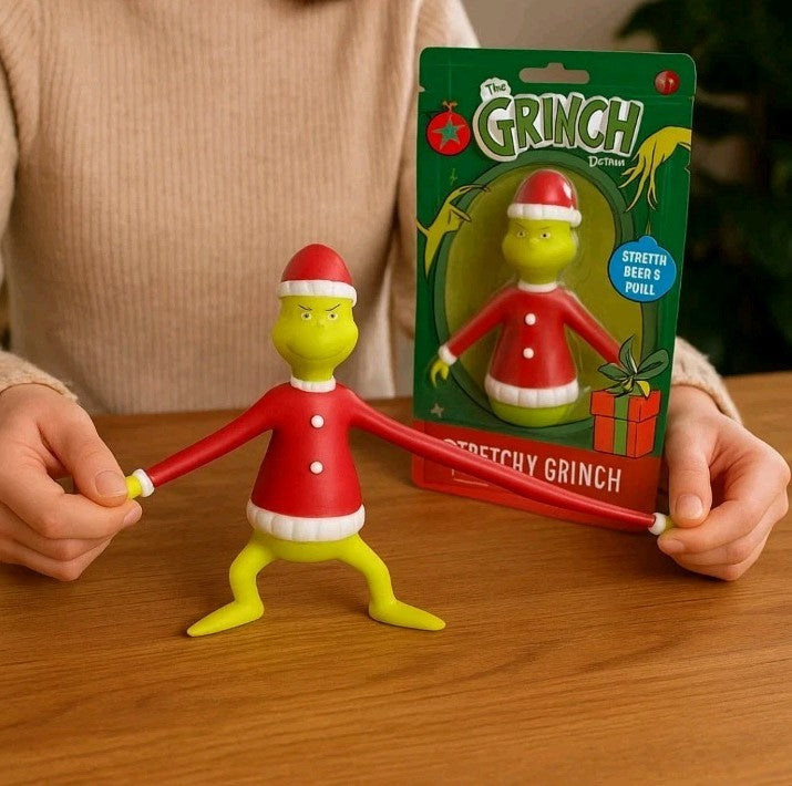 The Grinch Stretchy Figure Stretch Bend & Pull Christmas Stocking Filler Toy