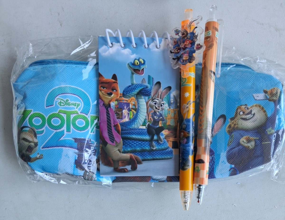 Disney Zootopia 2 Stationery Set Party Favours – Choose Your Colour!