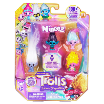 Dreamworks Trolls Band Together 5 Trolls Surprise Pack Mineez Series 1 Package