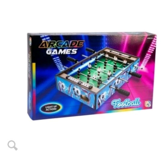 Arcade Games LED Tabletop Football Game Mini Soccer Table with Lights Kids Toy