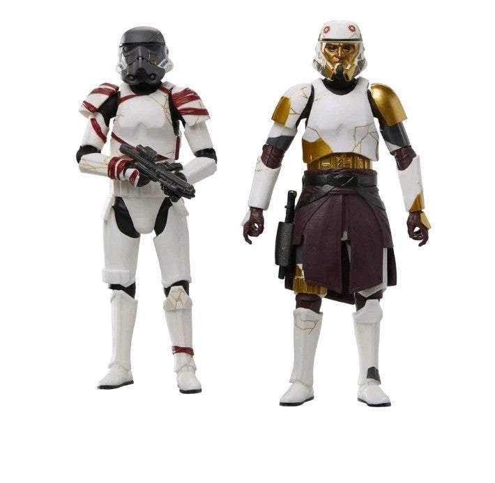 STAR WARS BLACK SERIES - AHSOKA -  CAPTAIN ENOCH & NIGHT TROOPER - IN HAND