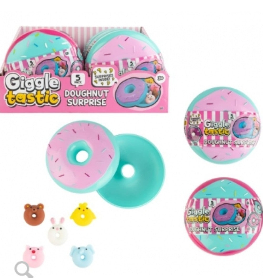 X1 Giggle Tastic Doughnut Surprise - Squishy Sensory Toy