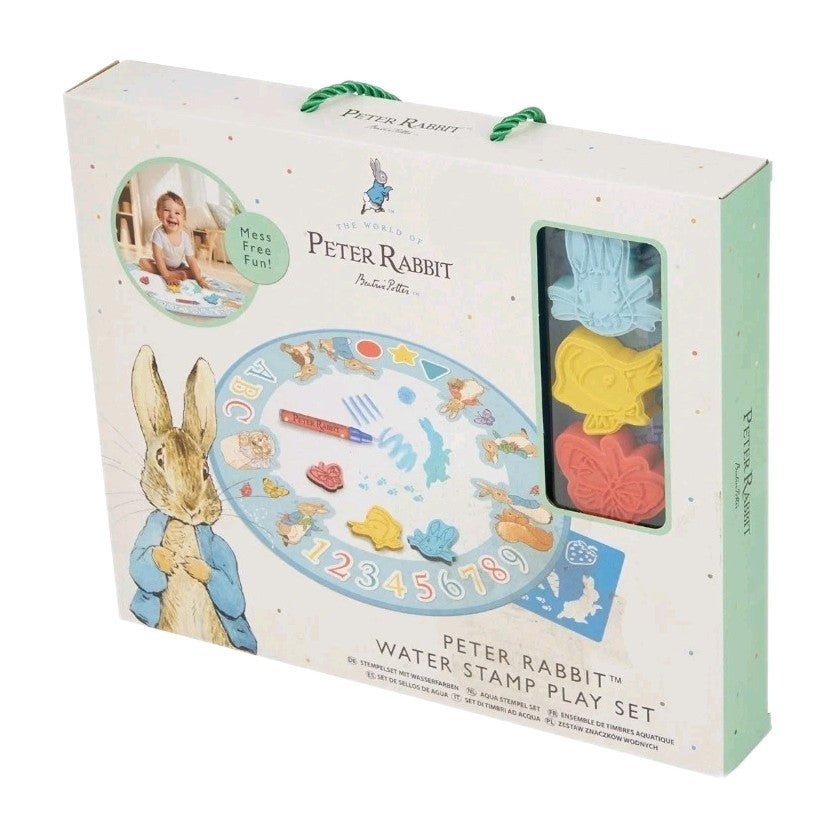 Peter Rabbit Water Stamp Play Set - Mess-Free Creative Fun!