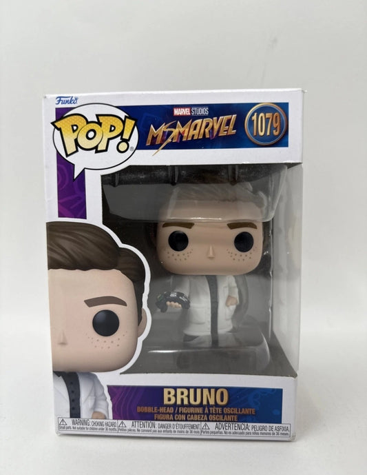 Marvel Studios Ms. Marvel - Bruno 1079 - Funko Pop! Vinyl Figure