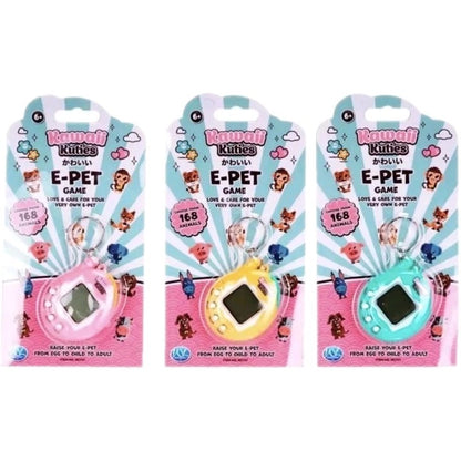 Official Kawaii Kuties E-Pet Game | 168 Virtual Animals | Retro Cyber Pet Toy 