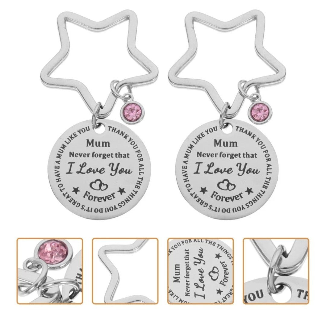 MOTHER'S DAY I LOVE YOU KEYRING - GIFTS FOR MUM