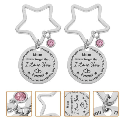 MOTHER'S DAY I LOVE YOU KEYRING - GIFTS FOR MUM