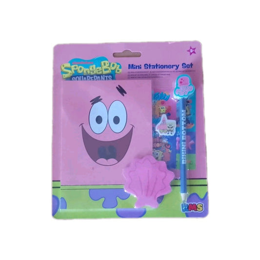 SpongeBob SquarePants Mini Stationery Set – Patrick Star Edition