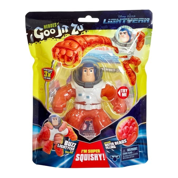 Heroes of Goo Jit Zu Lightyear Buzz Space Ranger Red Goo Filling-Alpha Gooey