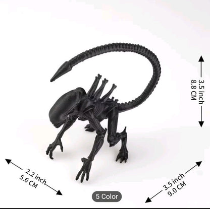 3D Printed 1/18 Alien Action Figure - Extra-terrestrial Xenomorph Model