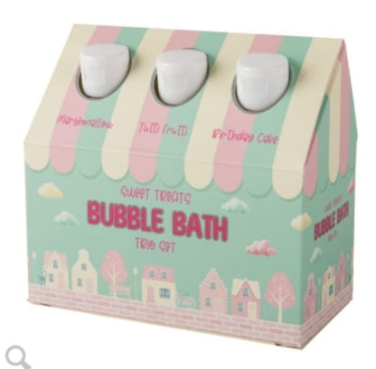  SWEET TREAT BUBBLE BATH TRIO SET - Flavored Bubble Bath