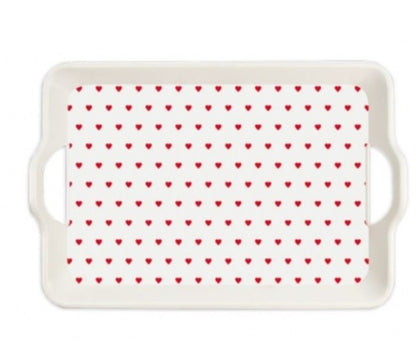 VALENTINES DAY PRINTED SERVING TRAY