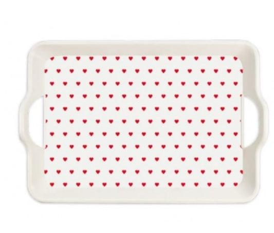 VALENTINES DAY PRINTED SERVING TRAY