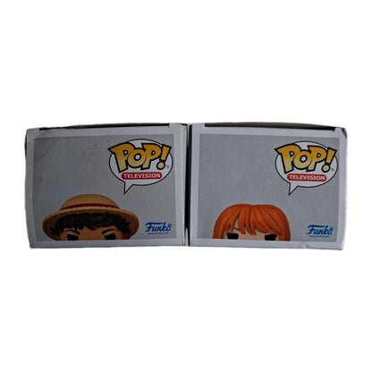 Netflix One Piece Monkey D. Luffy #1878 & Nami #1880 Funko Pop! Set of 2