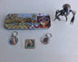 Vintage 1998 Star Wars Episode I Anakin Metal Pencil Case, Toy, Key Rings Bundle