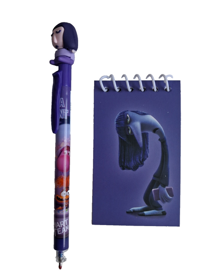 Disney Pixar Inside Out 2 Mini Notebook & Pen Sets • Choose Your Mood!