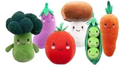 Softlings Foodies Salad & Veg | Ultra-Soft 16cm Plush Toy