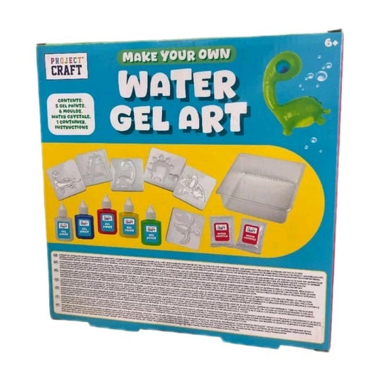 Project Craft: Make Your Own Water Gel Art Kit - Dino Edition - Water Fun