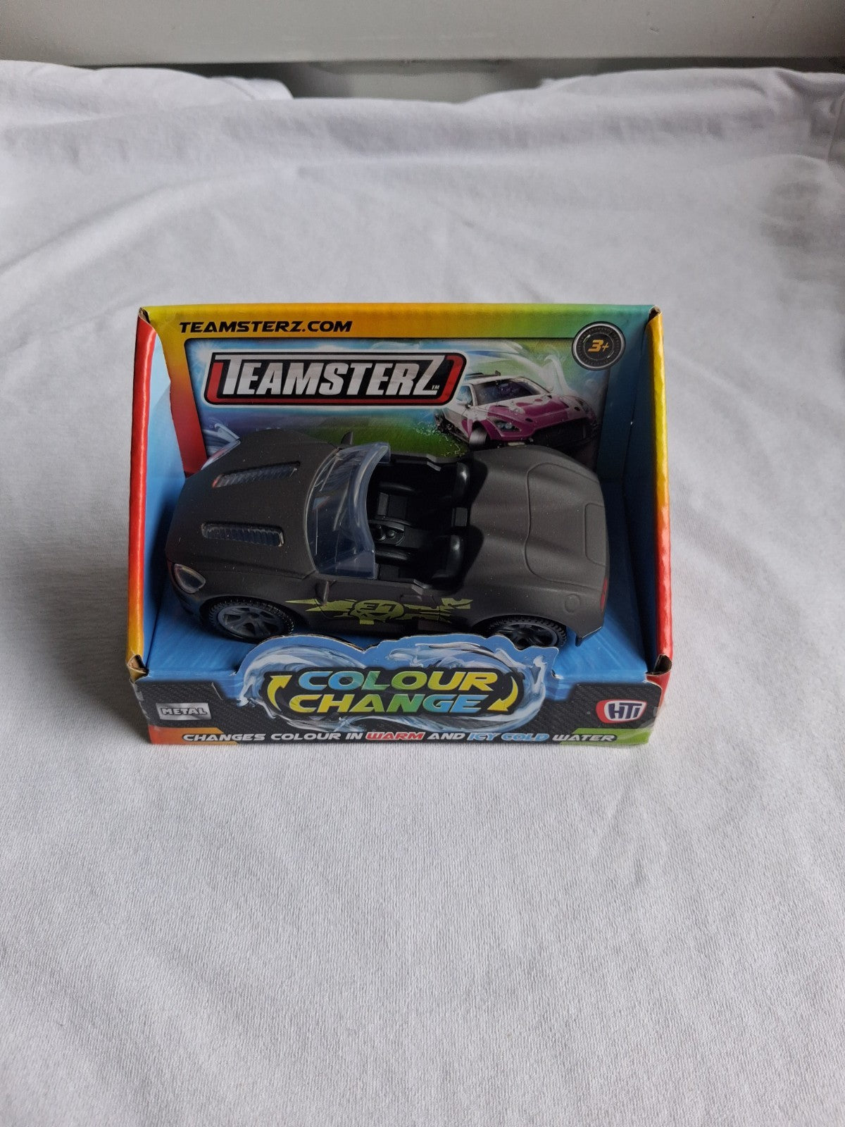 Teamsterz Colour Change Cars: 4" High Quality Metal Racing Cars - Display Ready
