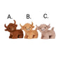 Adorable Shaggy Highland Cow Plush Toy - 22cm (8") Soft Cuddly Toy