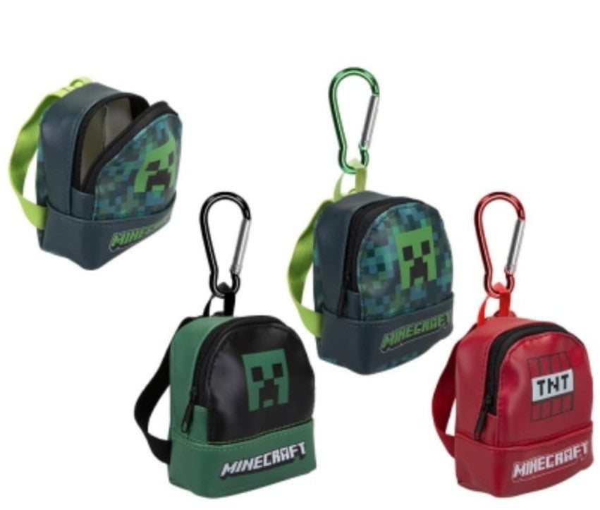 Minecraft Micro Backpack Bag Clip 