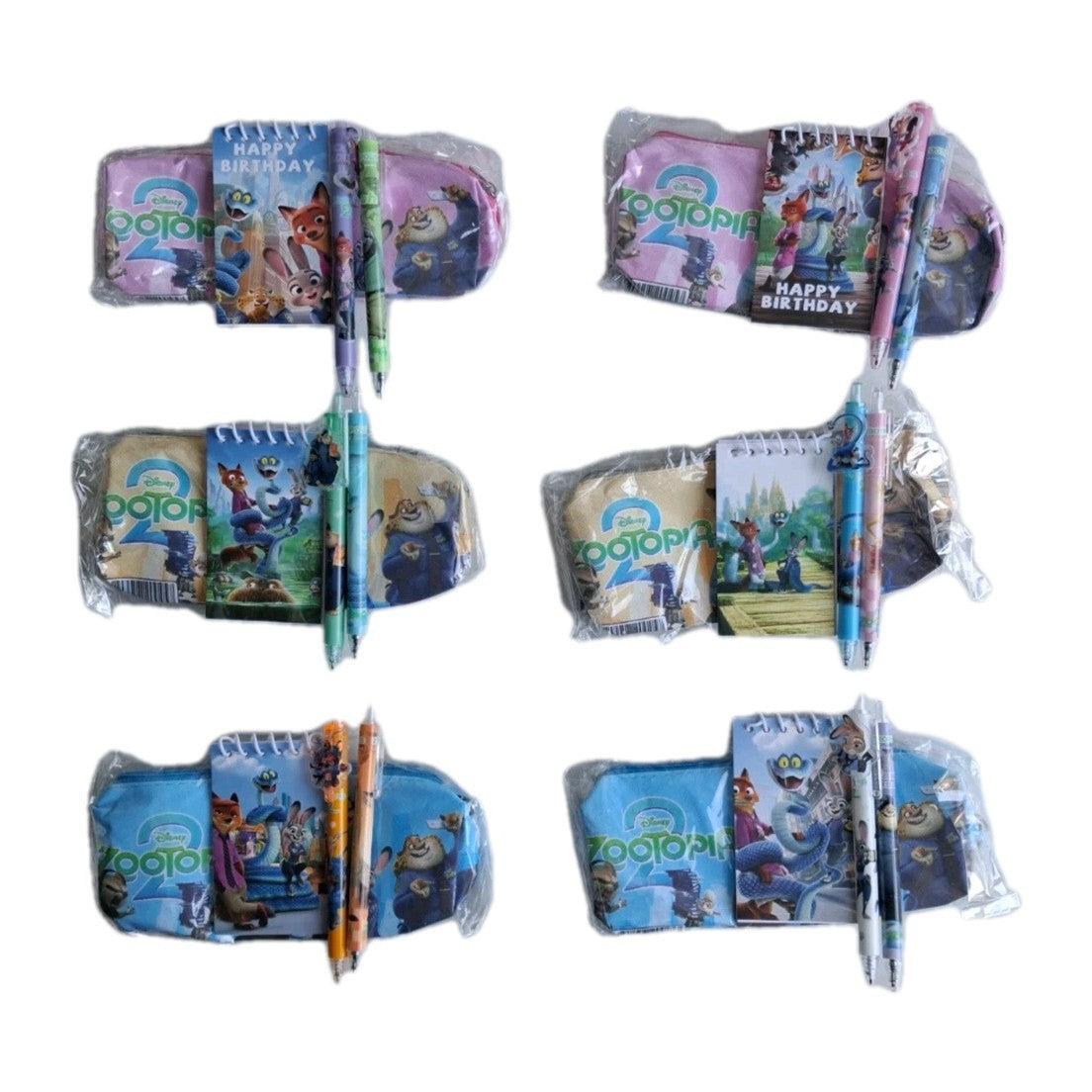 Disney Zootopia 2 Stationery Set Party Favours – Choose Your Colour!