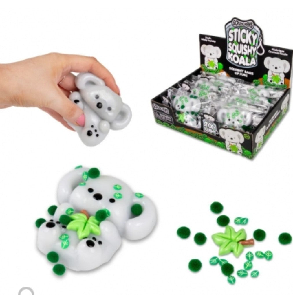 Scrunchems Sticky Squishy Koala – Taba Style Sensory Fidget Toy – Stress Relief