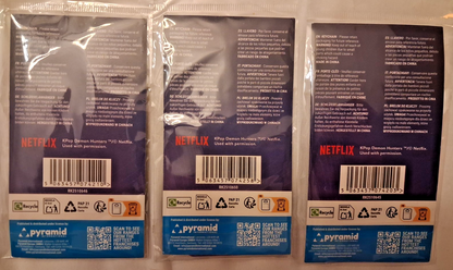 Netflix K-Pop: Demon Hunters 3-Piece Keychain Bundle Set