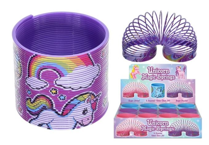 Unicorn Magic Spring - Slinky - Stocking Filler 