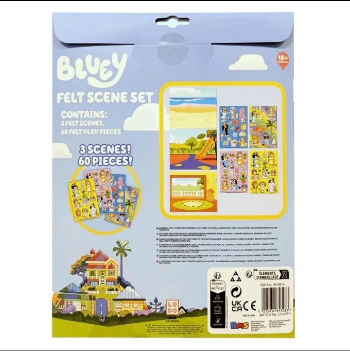 Bluey Felt Activity Set - Creative Activity