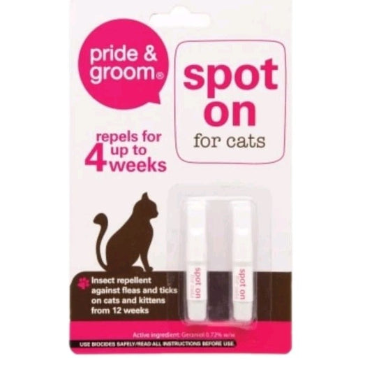 Flea And Tick Repellent For Cats And Kittens - Spot On 