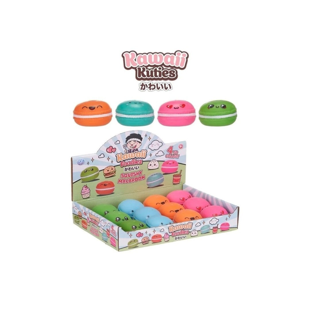 Kawaii Foodiez Squishy Macaroon - Super Squishy Sensory Fidget Toy 6.5cm