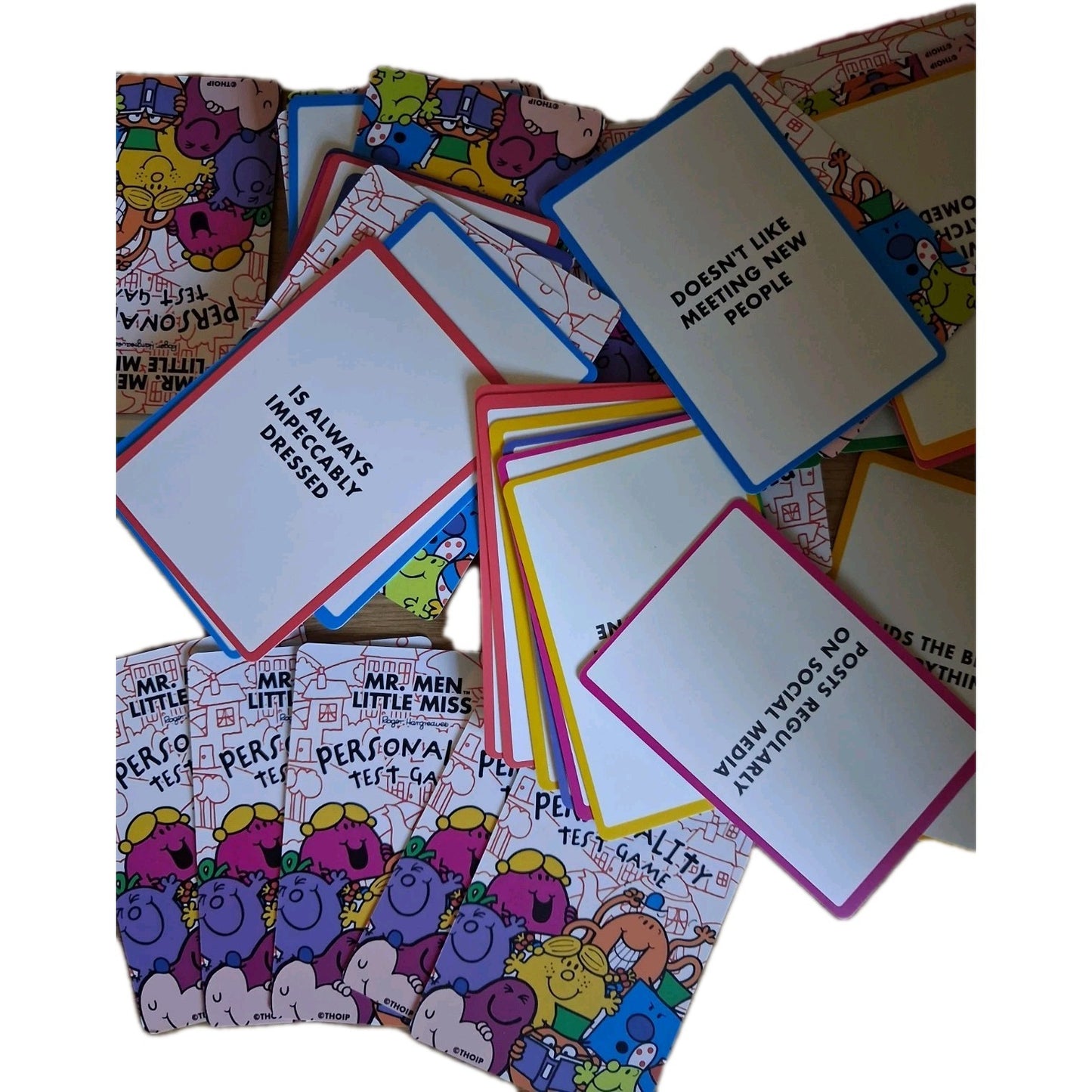 Mr Men Little Miss Personality Test Game (Paladone) – Party/Card Game