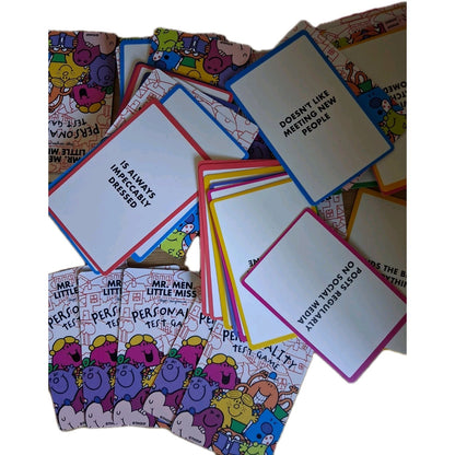 Mr Men Little Miss Personality Test Game (Paladone) – Party/Card Game